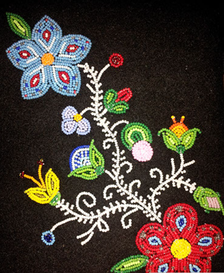 Detail of vest by Mitch Case